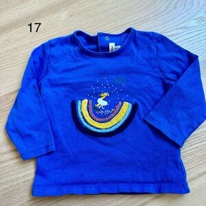 Catimini long sleeve top 12 months